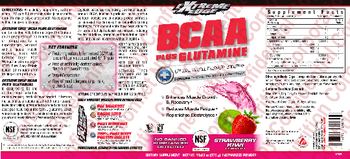 Extreme Edge BCAA plus Glutamine Strawberry Kiwi Flavor - supplement