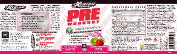 Extreme Edge By Bluebonnet Pre Workout Strawbery Kiwi Flavor - supplement