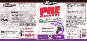 Extreme Edge Pre Workout Grape Flavor - supplement