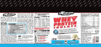 Extreme Edge Whey Protein Isolate Vanilla Flavor - supplement