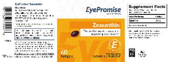 EyePromise Zeaxanthin - eye health supplement