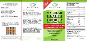 EyeScience Macular Health Formula - supplement