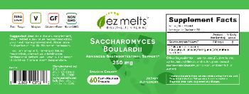 EZ Melts Saccharomyces Boulardii 250 mg Smooth Cherry - supplement