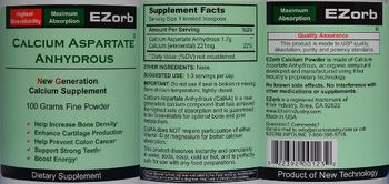 EZorb Calcium Aspartate Anhydrous - supplement