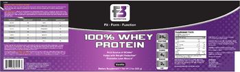 F3 Nutrition 100% Whey Protein Vanilla - supplement