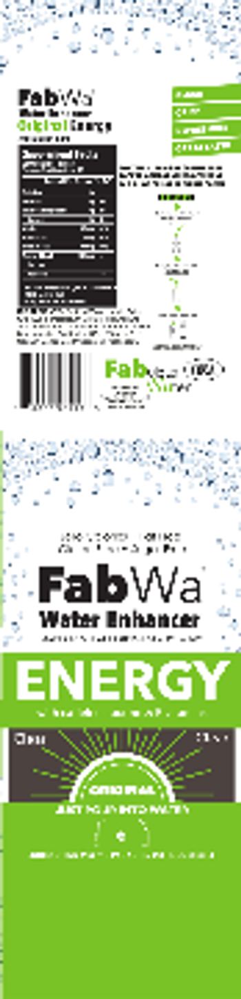 FabWa Water Enhancer Energy Original - 