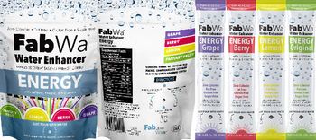FabWa Water Enhancer Energy - liquid drink mix