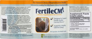 Fairhaven Health FertileCM - 