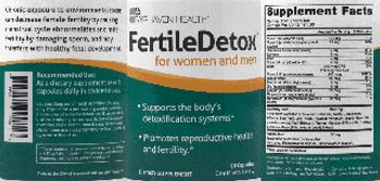 Fairhaven Health FertileDetox - supplement