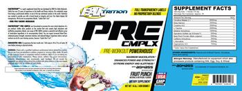 Faktrition Pre Cmplx Fruit Punch - supplement