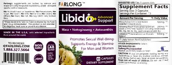 Farlong Libido Advanced Support - supplement