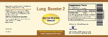 Farlong Lung Booster 2 - supplement