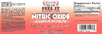 Feel It Nutrition Nitric Oxide - supplement