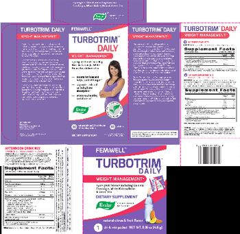 Femiwell TurboTrim Daily Morning Tablets - supplement