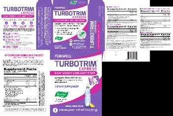 Femiwell TurboTrim Express Afternoon Capsules - supplement