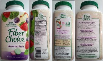 Fiber Choice Fiber Choice Assorted Fruit - prebiotic fiber supplement