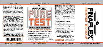 FinaFlex Pure Test - supplement