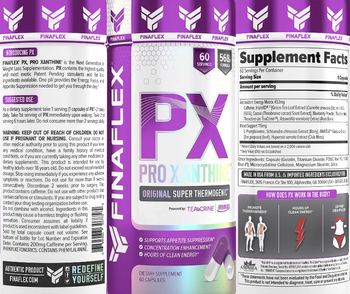 FinaFlex PX Pro Xanthine - supplement