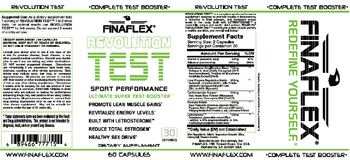 FinaFlex Revolution Test - supplement 60 capsules