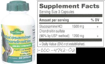 Finest Natural Glucosamine Chondroitin Double Strength - supplement