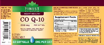Finest Nutrition CO Q-10  200 mg - supplement