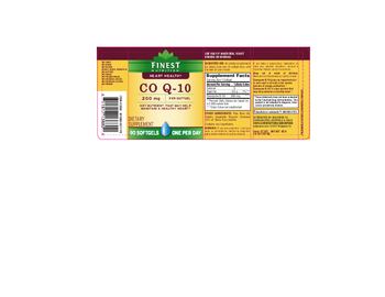 Finest Nutrition CO Q-10 200 mg - supplement