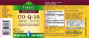 Finest Nutrition CO Q-10  200 mg - supplement