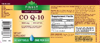 Finest Nutrition CO Q-10 300 mg - supplement