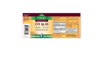 Finest Nutrition CO Q-10 400 mg - supplement