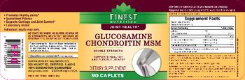 Finest Nutrition Glucosamine Chondroitin MSM - supplement
