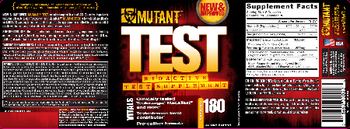 Fit Foods Mutant Test - bioactive test supplement