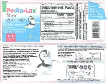 Fleet Pedia-Lax Fiber Gummies - daily fiber supplement
