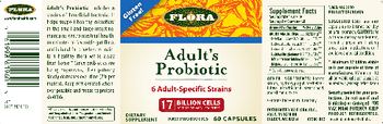 Flora Adult's Probiotic 17 Billion Cells - supplement