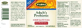 Flora Adult's Probiotic 17 Billion Cells - supplement