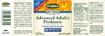 Flora Advanced Adult's Probiotic - supplement