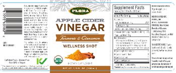 Flora Apple Cider Vinegar Turmeric & Cinnamon - supplement