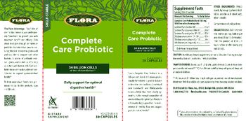 Flora Complete Care Probiotic 34 Billion Cells - supplement