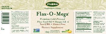 Flora Flax-O-Mega - supplement