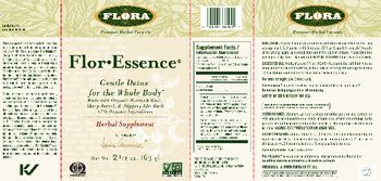 Flora Flor-Essence - herbal supplement