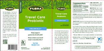 Flora Travel Care Probiotic - supplement