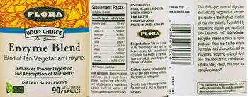 Flora Udo's Choice Enzyme Blend - supplement