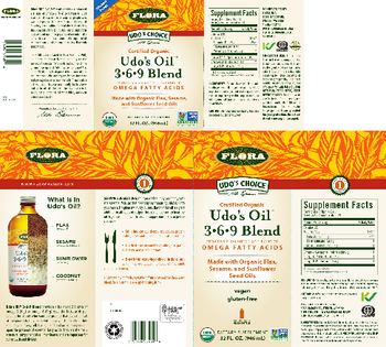 Flora Udo's Oil 3-6-9 Blend - supplement