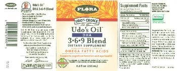 Flora Udo's Oil DHA 3-6-9 Blend - 