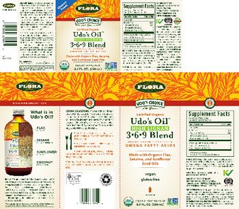 Flora Udo's Oil High Lignan 3-6-9 Blend - supplement