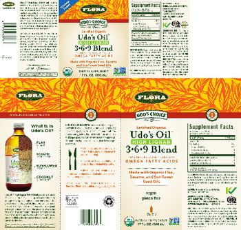 Flora Udo's Oil High Lignan 3-6-9 Blend - supplement