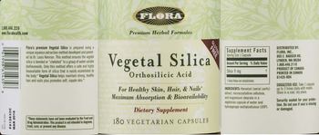 Flora Vegetal Silica - supplement
