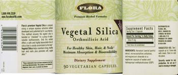 Flora Vegetal Silica - supplement