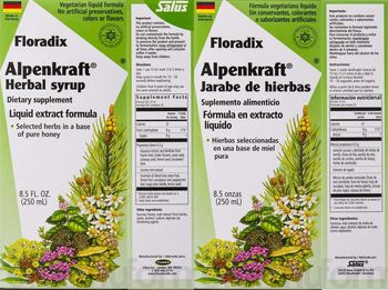 Floradix Alpenkraft Herbal syrup - supplement