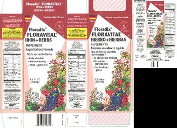 Floradix Floravital Iron + Herbs - supplement