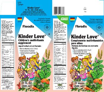 Floradix Kinder Love - childrens multivitamin supplement